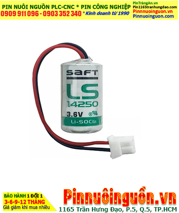 SAFT LS14250, Pin Saft LS14250 Lithium 3,6V 1/2AA 1200mAh chính hãng _Xuất xứ Pháp | HÀNG CÓ SẲN
