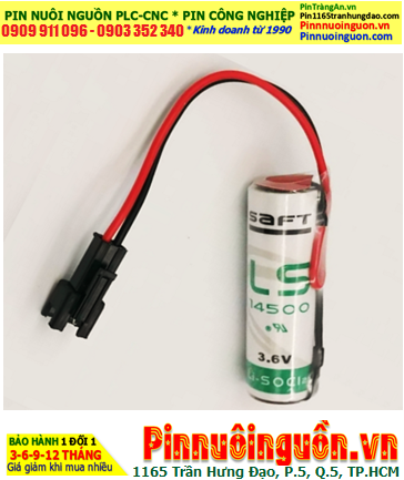 Saft LS14500 _Pin LS14500; Pin nuôi nguồn PLC Saft LS14500 lithium 3.6v AA 2600mAh _Xuất xứ Pháp