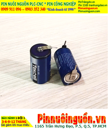 Tekcell SB-AA02; Pin nuôi nguồn PLC Tekcell SB-AA02 lithium 3.6v 1/2AA 1200mAh _Xuất xứ Hàn Quốc