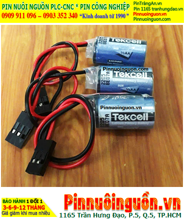 Tekcell SB-AA02 (Zắc Siemens), Pin nuôi nguồn PLC Tekcell SB-AA02 lithium 3.6v, Xuất xứ Hàn Quốc