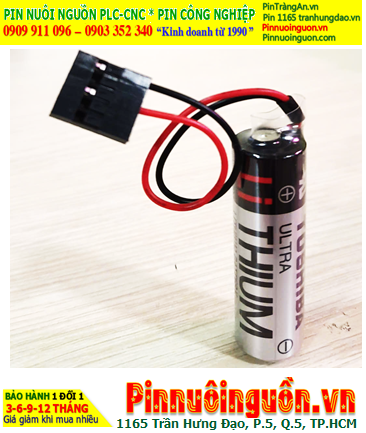 Toshiba ER6VC3N; Pin nuôi nguồn Toshiba ER6VC3N lithium 3.6v AA 2000mAh chính hãng, Xuất xứ Nhật