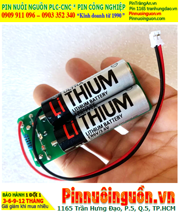 Pin nuôi nguồn ER6-3C38 SF16915 Battery Pack 3.6v For FGBB631BDL-72X Flow Meter, Xuất xứ NHẬT