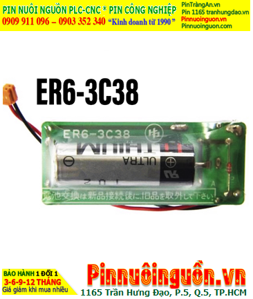 Pin nuôi nguồn Toshiba ER6-3C38 SF16915 battery for Akatsuki Seiki FGBB631BDL-72X flow meter