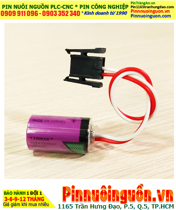 Tadiran TL-5902 (Zắc Allen); Pin nuôi nguồn Tadiran TL-5902 lithium 3.6v 1/2AA 1200mAh _Xuất xứ Israel