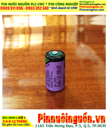 Tadiran SL-350; Pin nuôi nguồn PLC Tadiran SL-350 lithium 3.6v 1/2AA 1200mAh chính hãng /Xuất xứ Israel