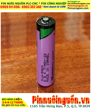 Tadiran TLH-5903, Pin nuôi nguồn PLC Tadiran TLH-5903  3.6v AA2000mAh (chịu nhiệt cao đến 125°C) _Made in Israel