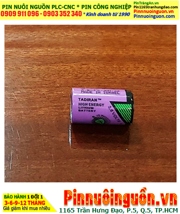 Tadiran TL-2151; Pin nuôi nguồn Tadiran TL-2151 lithium 3.6v 1/2AA 1000mAh chịu nhiệt cao đến 150°C