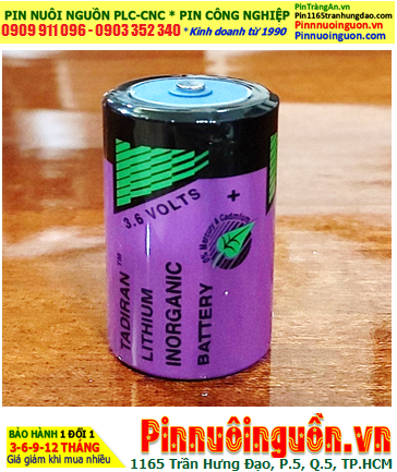 TADIRAN TLH-5930, Pin nuôi nguồn PLC TADIRAN TLH-5930 lithium 3.6v 17000mAh (Loại chịu nhiệt cao đến 125°C)