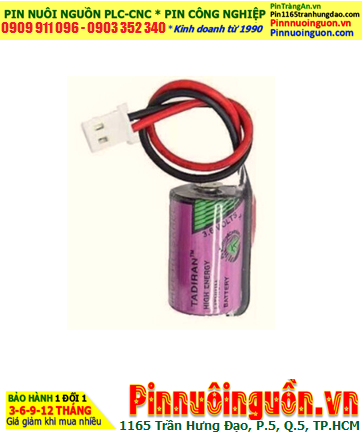 Tadiran TL-2150; Pin nuôi nguồn PLC Tadiran TL-2150 lithium 3.6v 1/2AA 1000mAh _Xuất xứ Israel
