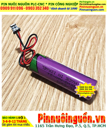 Tadiran TL-5903; Pin nuôi nguồn PLC Tadiran TL-5903 LITHIUM 3.6v AA2400mAh (ZẮC CẮM)_Made in Israel