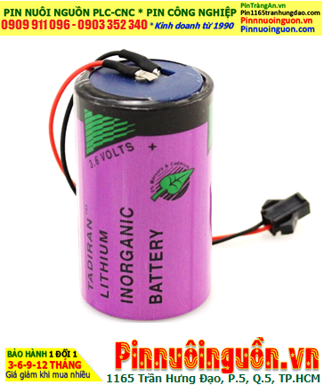 Pin TL-5930; Pin Tadiran TL-5930; Pin nuôi nguồn PLC Tadiran TL-5930 lithium 3.6v D 19000mAh _Made in Israel