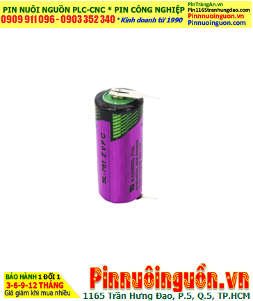 Tadiran SL-761 Pin ER14335; Pin nuôi nguồn PLC Tadiran SL-761 lithium 3.6v 2/3AA 1450mAh _Xuất xứ Israel