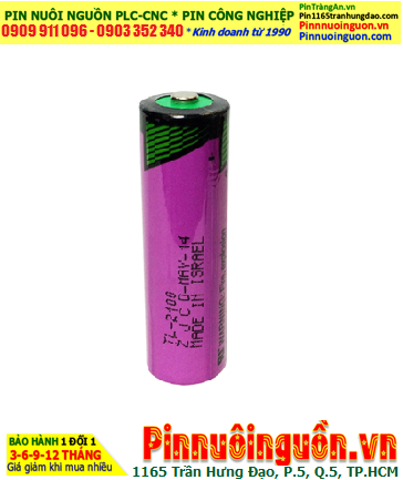 Pin TL-2100; Pin Tadiran TL-2100; Pin nuôi nguồn Tadiran TL-2100 lithium 3.6v AA 2100mAh _Xuất xứ Israel