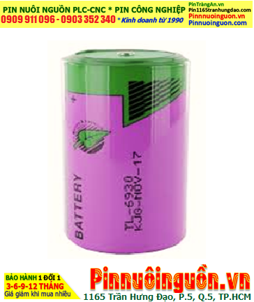 Pin Tadiran TL-6930; Pin nuôi nguồn Tadiran TL-6930 lithium 3.9v 16000mAh SD _Xuất xứ Israel