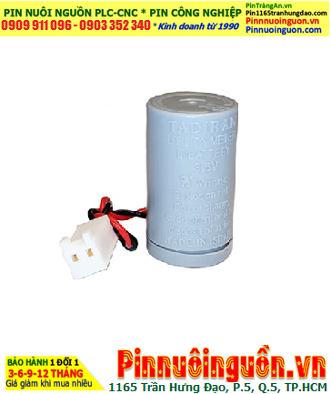 Pin Tadiran TL-5276; Pin Tadiran TL-5276 lithium 3.6v 1000mAh chính hãng _Xuất xứ Israel