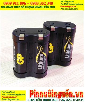 Pin GP 2CR5 Pin DL245, Pin 6V Photo Lithium GP 2CR5 Pin DL245 chính hãng (Viên rời Industrial)