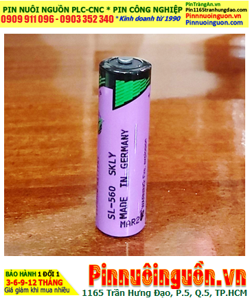 Tadiran SL-560; Pin nuôi nguồn Tadiran SL-560 lithium 3.6V AA 1800mAh (chịu nhiệt cao đến 125℃)