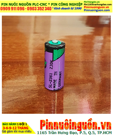 Tadiran SL-2361, Pin nuôi nguồn Tadiran SL-2361 lithium 3.6V 2/3AA 1650mAh chính hãng /Xuất xứ Israel