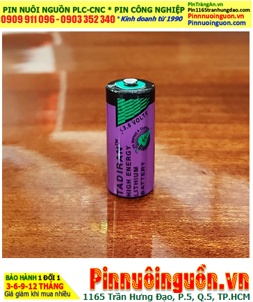 Tadiran TL-4955; Pin nuôi nguồn PLC Tadiran TL-4955 lithium 3.6v 2/3AA 1450mAh _Xuất xứ Israel