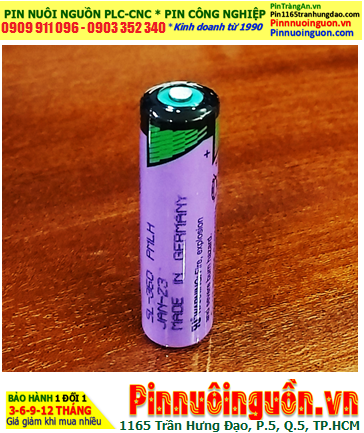 Tadiran SL-360; Pin nuôi nguồn PLC Tadiran SL-360 lithium 3.6v AA 2400mAh chính hãng _Xuất xứ ĐỨC