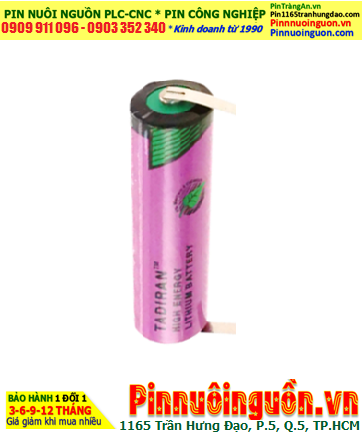 Tadiran TL-5104/S; Pin TL-5104; Pin nuôi nguồn PLC Tadiran TL-5104/S lithium 3.6v AA 2100mAh _Xuất xứ Israel