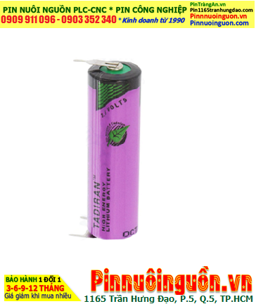 Tadiran TL-5903 (chân thép 3 chấu hàn), Pin nuôi nguồn Tadiran TL-5903 lithium 3.6v AA2400mAh _Made in Israel