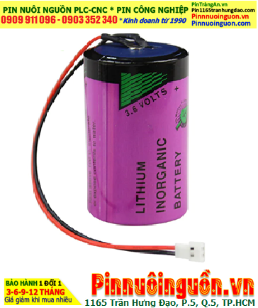 Tadiran TL-4930; Pin nuôi nguồn Tadiran TL-4930 lithium 3.6v D 19000mAh _Xuất xứ Israel