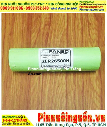 FANSO 2ER26500H (2 viên ghép), Pin nuôi nguồn FANSO 2ER26500H lithium 3.6v