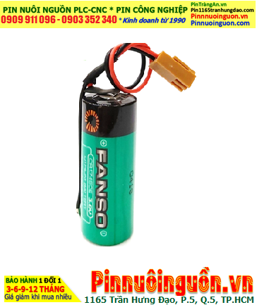 FANSO CR17450E; Pin nuôi nguồn FANSO CR17450E lithium 3v 4/5A 2200mAh chính hãng