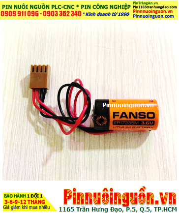 Fanso ER17335M (Zắc Omron); Pin Nuôi nguồn Fanso ER17335M lithium 3.6v 2/3A 1700mAh chính hãng