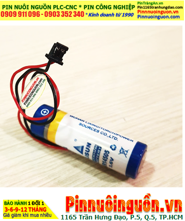 Lisun ER14505 (Zắc DF1.35-2P); Pin nuôi nguồn Lisun ER14505 lithium 3.6v AA 2600mAh chính hãng