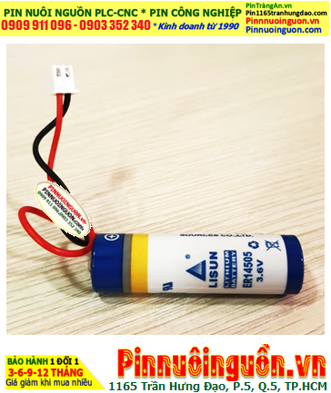 Lisun ER14505 (Zắc PH2.54-2P); Pin nuôi nguồn Lisun ER14505 lithium 3.6v AA 2600mAh chính hãng