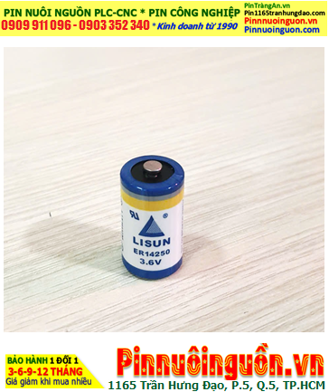 Lisun ER14250; Pin nuôi nguồn Lisun ER14250 lithium 3.6v 1/2AA 1200mAh chính hãng