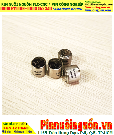 Lisun CR1/3N Pin CR1/3N (viên trơn), Pin nuôi nguồn PLC Lisun CR1/3N lithium 3v 170mAh chính hãng