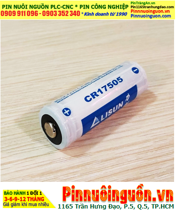 Lisun CR17505, Pin nuôi nguồn PLC Lisun CR17505 lithium 3v 2500mAh chính hãng