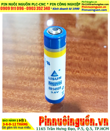 Lisun ER14505; Pin nuôi nguồn Lisun ER14505 lithium 3.6v AA 2600mAh chính hãng