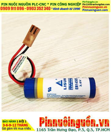 Lisun ER14505 (JEA 2.54-2P); Pin nuôi nguồn Lisun ER14505 lithium 3.6v AA 2600mAh chính hãng
