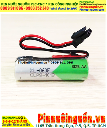 XENO XL-060F (ZẮC ABB), Pin nuôi nguồn XENO XL-060F lithium 3.6v AA 2600mAh _Xuất xứ Hàn Quốc