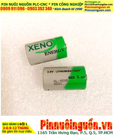 XENO XL-050F; Pin nuôi nguồn XENO XL-050F lithium 3.6v 1/2AA 1200mAh _Xuất xứ Hàn Quốc