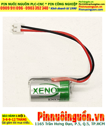 XENO XL-050F; Pin nuôi nguồn XENO XL-050F (ZẮC CẮM) 3.6v 1/2AA 1200mAh _Xuất xứ Hàn Quốc