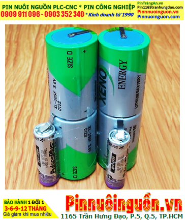 XENO XL-205F, Pin nuôi nguồn PLC XENO XL-205F lithium 7.2v 19000mAh (2 viên ghép đôi như hình)