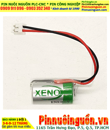 XENO XL-050F; Pin nuôi nguồn XENO XL-050F (ZẮC CẮM) 3.6v 1/2AA 1200mAh _Xuất xứ Hàn Quốc