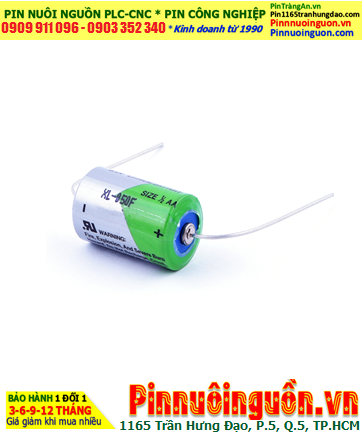 XENO XL-050F; Pin nuôi nguồn XENO XL-050F (TRỤC thép 2 đầu) 3.6v 1/2AA 1200mAh _Xuất xứ Hàn Quốc
