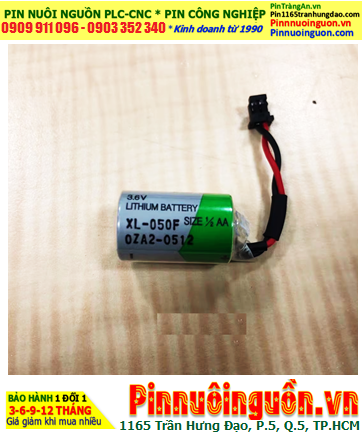 XENO XL-050F; Pin nuôi nguồn XENO XL-050F (ZẮC CẮM) 3.6v 1/2AA 1200mAh _Xuất xứ Hàn Quốc