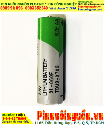 XENO XL-060F, Pin nuôi nguồn XENO XL-060F lithium 3.6v AA 2600mAh chính hãng _Xuất xứ Hàn Quốc