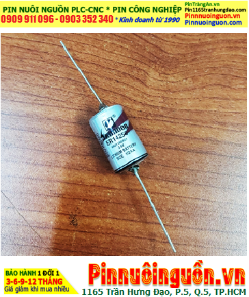 Sunmoon ER14250 (trục thép 2đầu); Pin nuôi nguồn PLC Sunmoon ER14250 lithium 3.6v 1/2AA 1200mAh