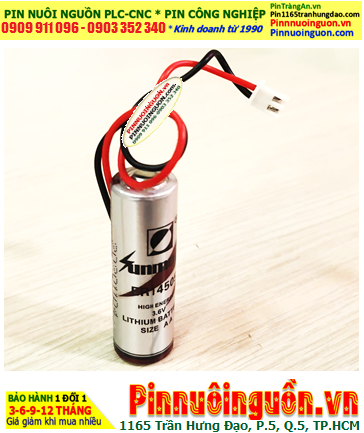 Sunmoon ER14505 (Loại có ZẮC CẮM), Pin nuôi nguồn Sunmoon ER14505 lithium 3.6v AA 2600mAh