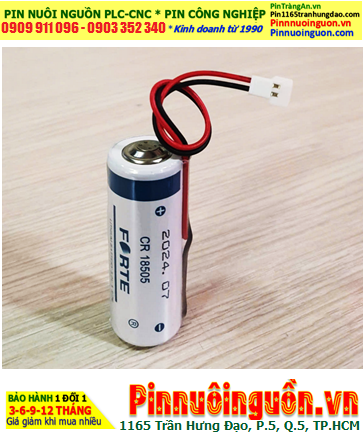 FORTE CR18505 (Zắc 51005), Pin FORTE CR18505 Lithium Manganese 3v 2500mAh chính hãng