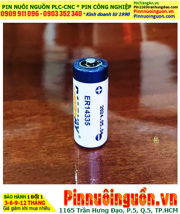 RAMWAY ER14335, Pin nuôi nguồn RAMWAY ER14335 Lithium 3.6v Thionyl Chloride (Li-SOCl2) Cylindrical