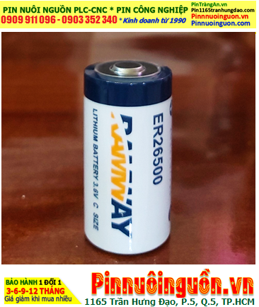 RAMWAY ER2600; Pin RAMWAY ER26500; Pin nuôi nguồn RAMWAY ER26500 C 9000mAh 3.6v chính hãng